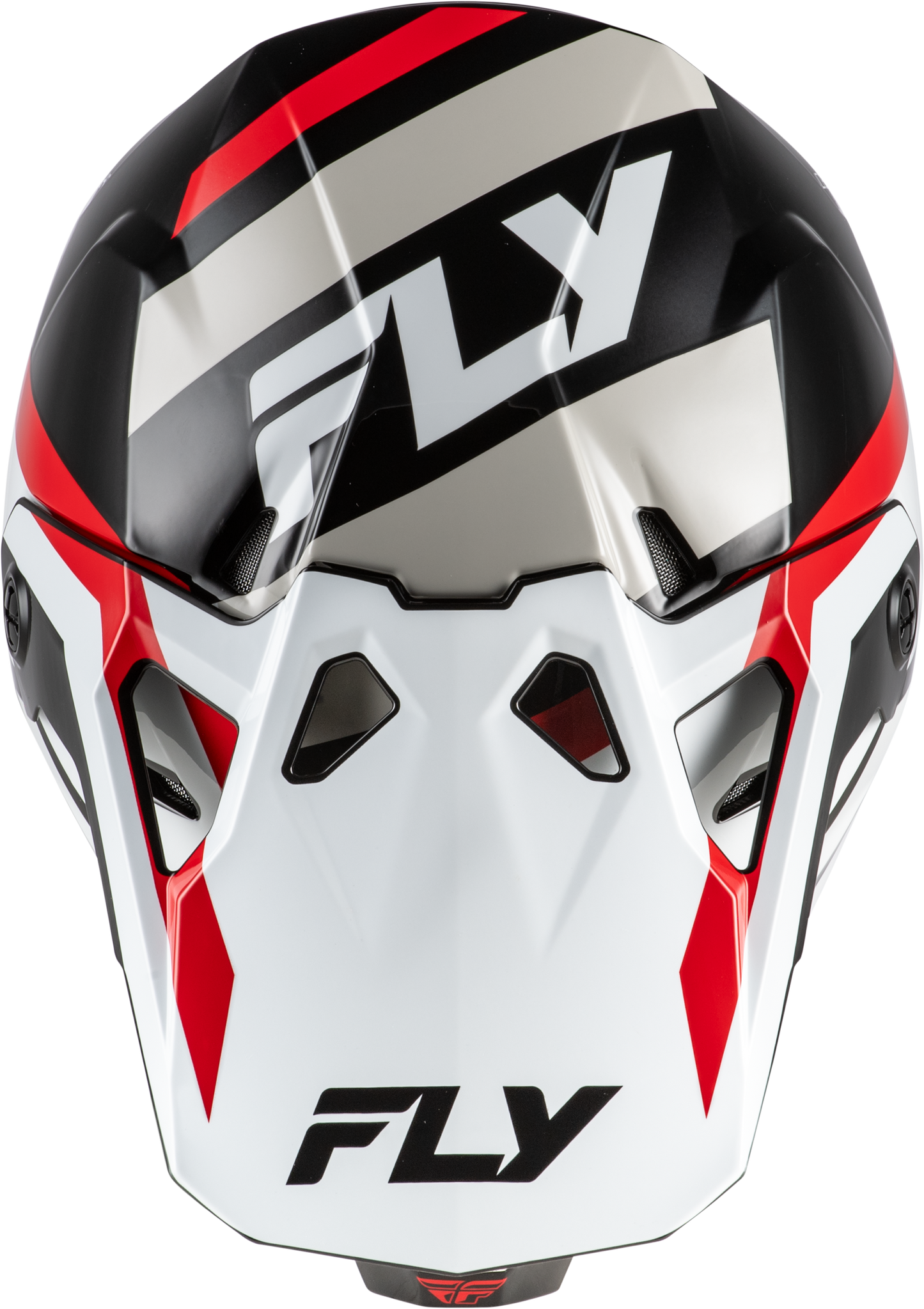 Fly Racing Formula CP Seal Helmet Small in White, Black & Red – Offroad Motorcycle Helmet with Advanced Impact Protection