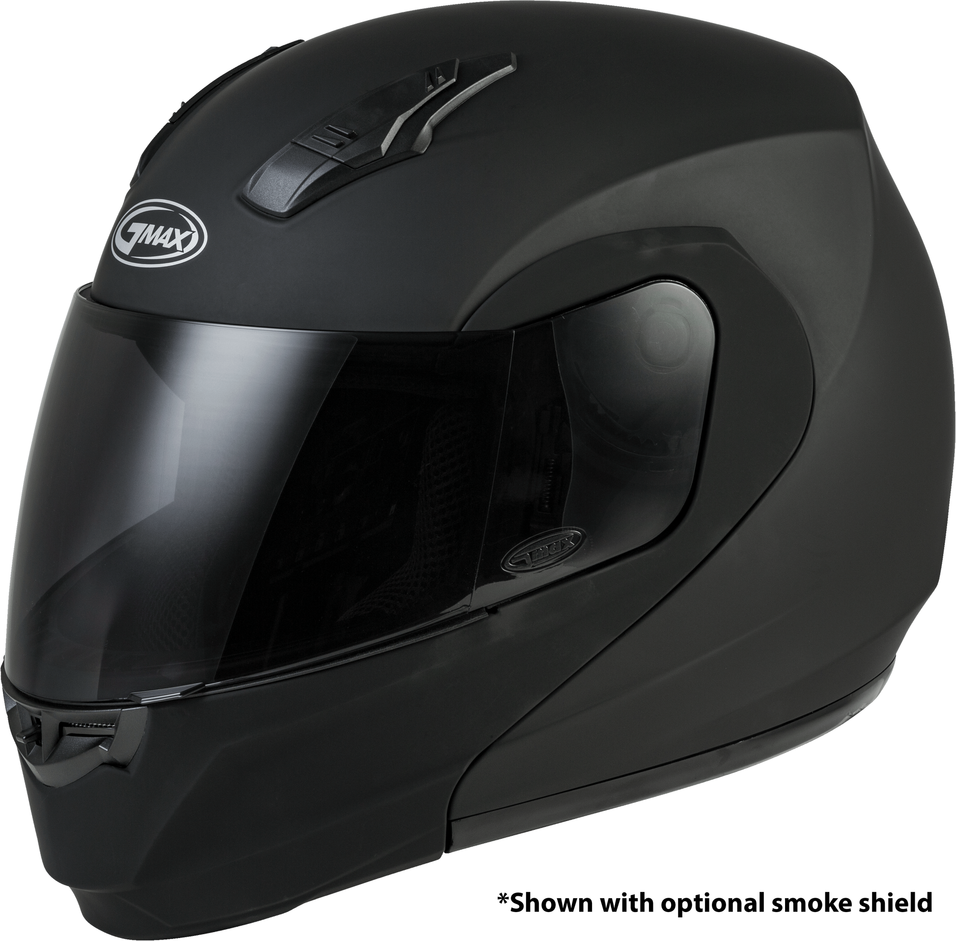 GMAX MD-04 Modular Helmet in Matte Black for X-Small - Lightweight Street Riding Headgear