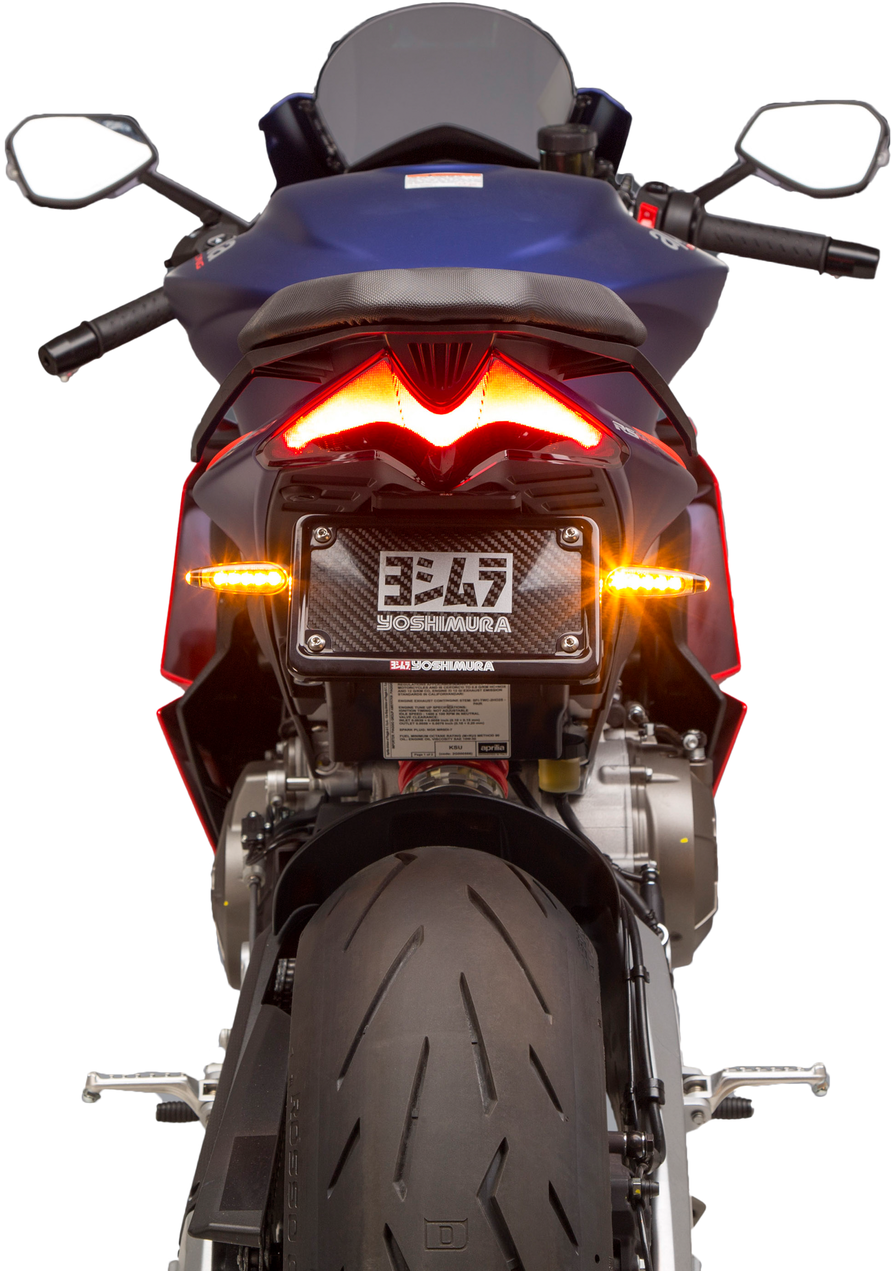 Yoshimura Fender Eliminator Kit for 2021 Aprilia RS 660 – Sleek Race Look with LED Lighting