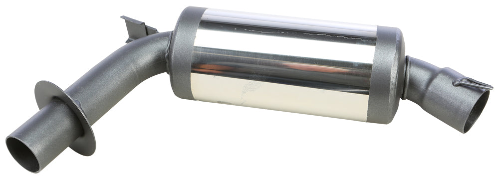 MBRP Performance Exhaust Race Silencer for Polaris Snowmobiles - Part #4060210