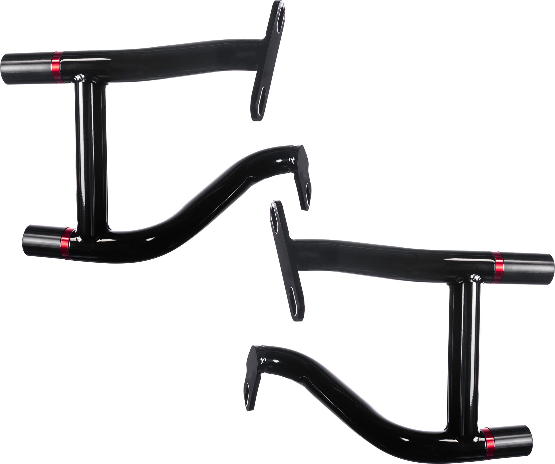 SANTORO FABWORX Heavy Hitters 3.0 Rear Bag Guards for 2018-Present Harley Softail Models - Part SF80027