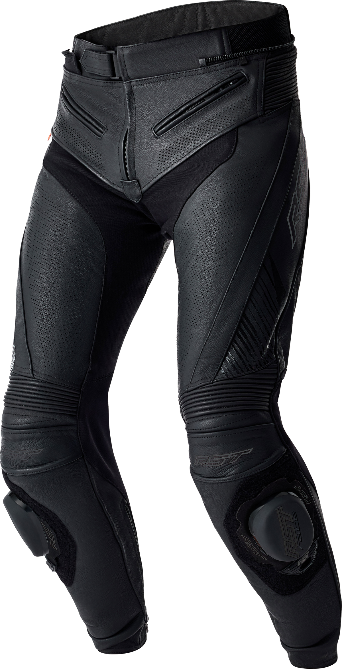 RST Tractech Evo D3o Leather Pants for Men - Black, X-Large