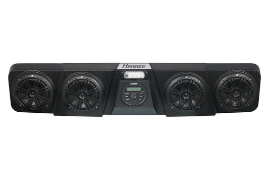HOPPE Audio Mini Can Mav Marine Sound System with RGB LED Lighting for ATV/UTV