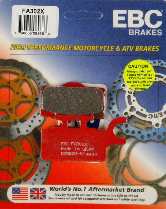 EBC FA302X Offroad Brake Pads for Kawasaki KX65 (2000-2009)