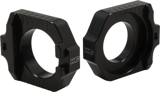WORKS Elite Axle Block Kit for KTM and Husqvarna Off-Road Models - Part 17-260