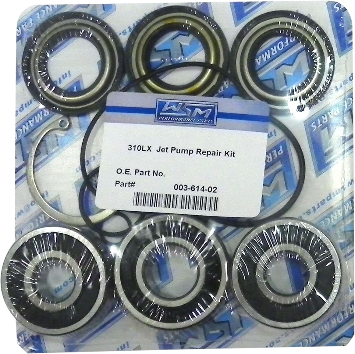 WSM Jet Pump Repair Kit for Kawasaki Ultra Watercraft Models Part 003-614-02