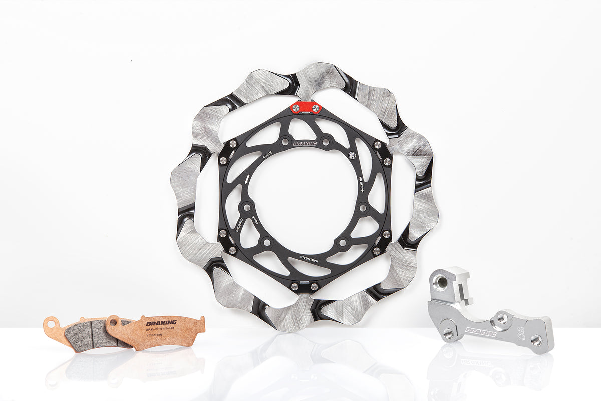 BRAKING Epta Batfly Kit Aluminum Brake Rotor & Hub Assembly for Yamaha Offroad Models - Part OKBY36E