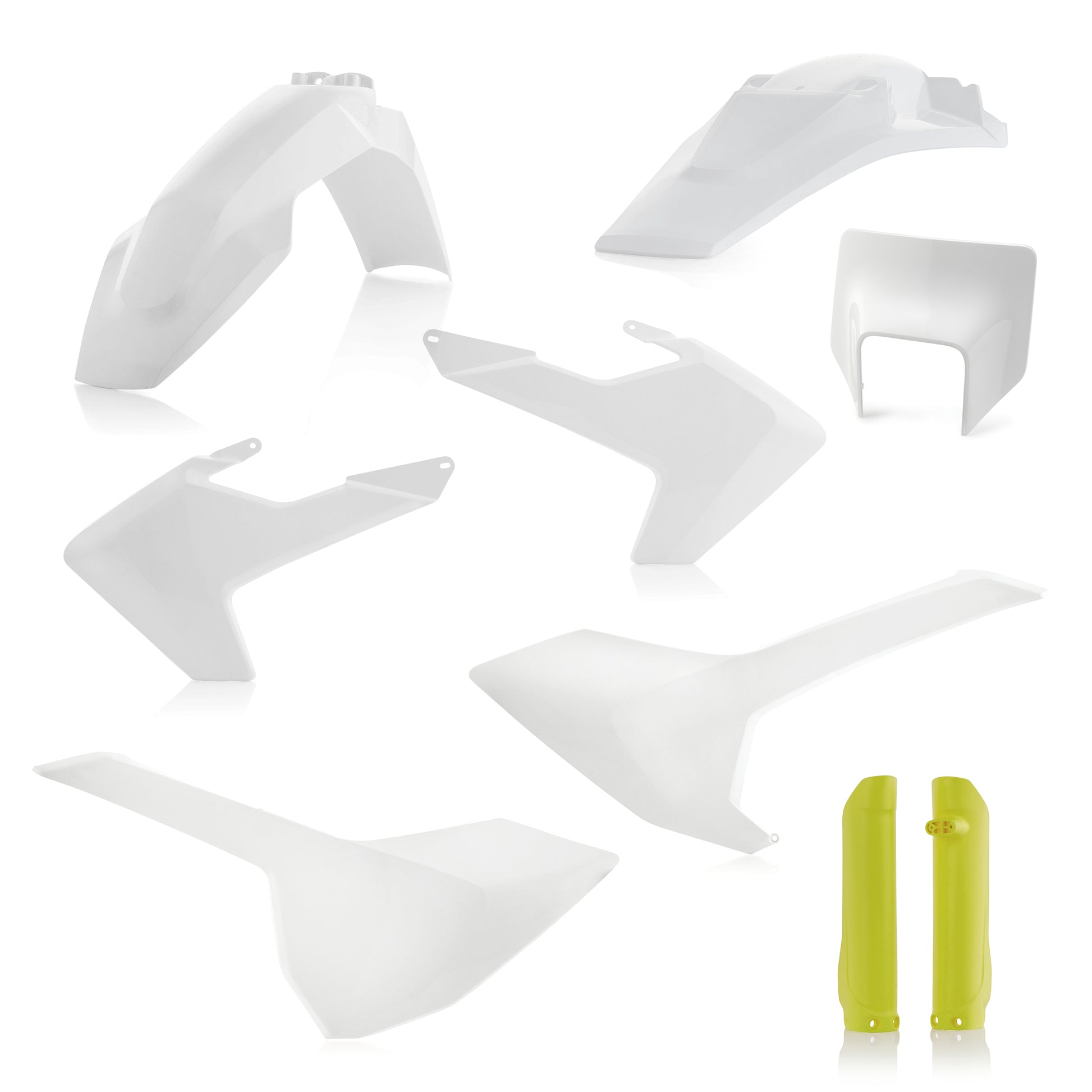 ACERBIS Full Plastic Kit Original for Husqvarna Offroad Motorcycles (2017-2018) - Complete Body Replacement Set