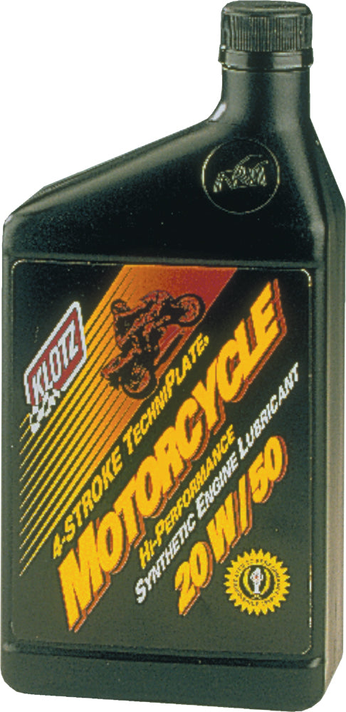 KLOTZ Motorcycle Techniplate 20W50 Synthetic Engine Oil - 32 oz.