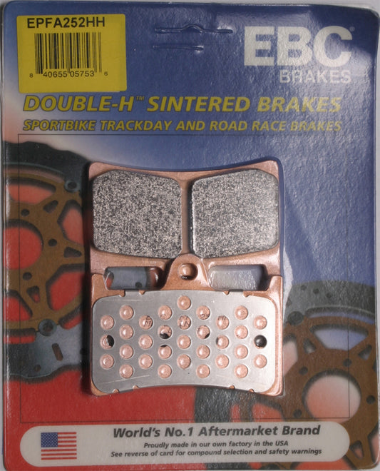 EBC Extreme Pro Brake Pads Part #EPFA252HH for Yamaha FZ-07, FJ-09, XV19CB Raider Bullet Cowl, XSR900 and FZ-09
