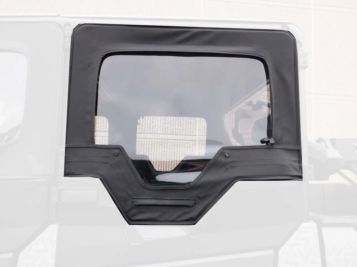 KOLPIN Rear Upper Soft Doors for ATV/UTV - Easy Install, Multi-Point Mounting, Aluminum Handles