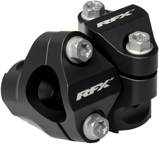RFX Handlebar Mount Kit 1 1/8 inch for KTM/Hus with Black Finish
