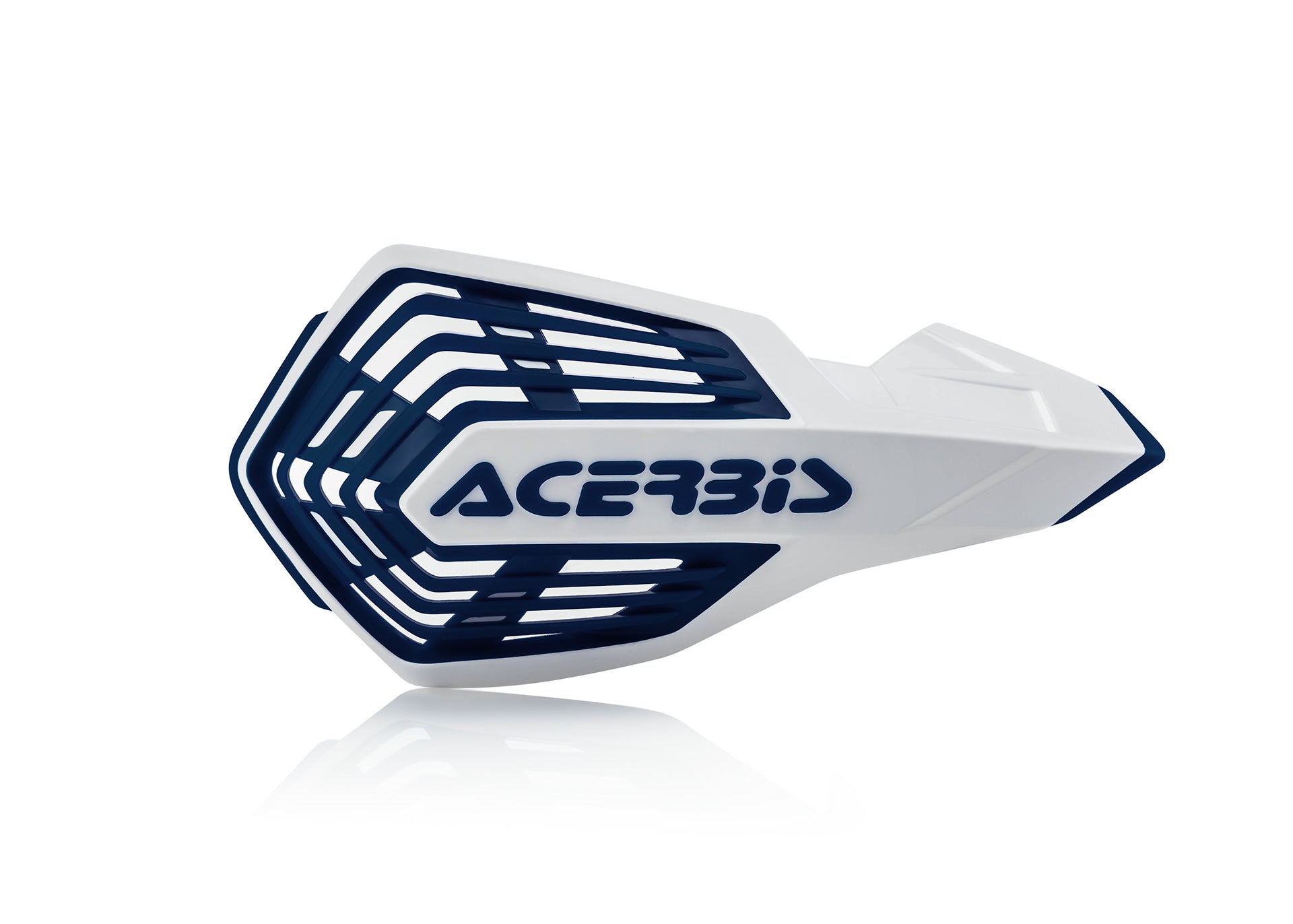 ACERBIS X Future Handguard White and Dark Blue for Offroad Motorcycles