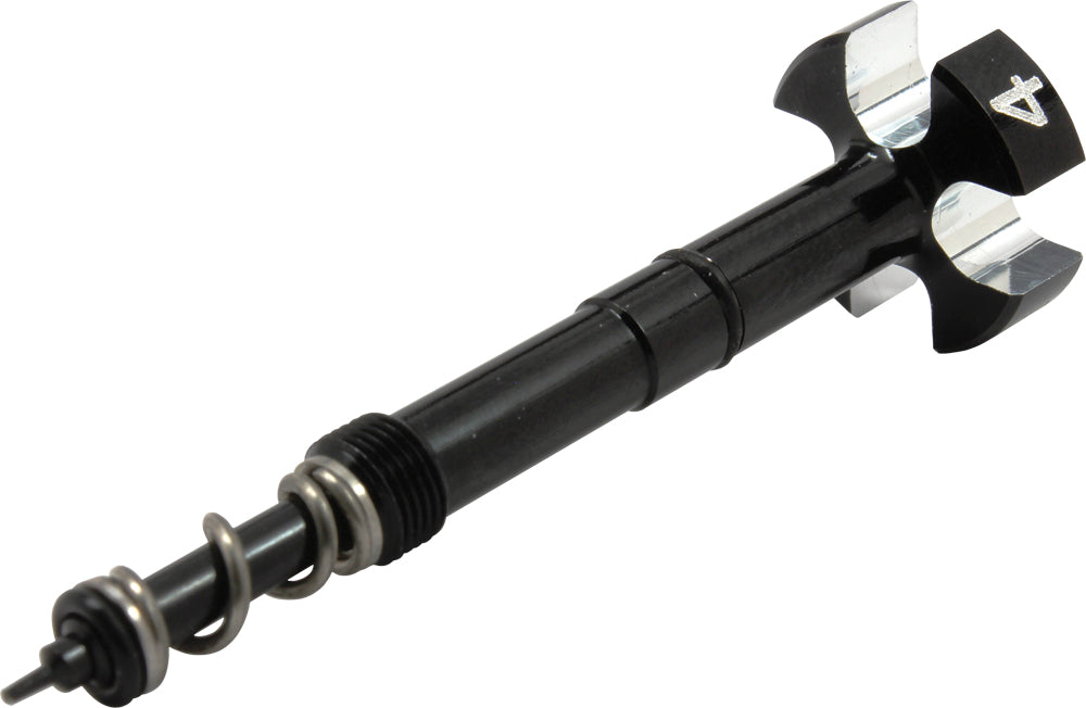 Works CNC Machined Black Fuel Screw for Honda CRF450R and CRF250R - Part 26-106