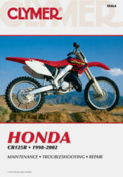 CLYMER Repair Manual for Honda CR125R (1998-2002) - Part CM464