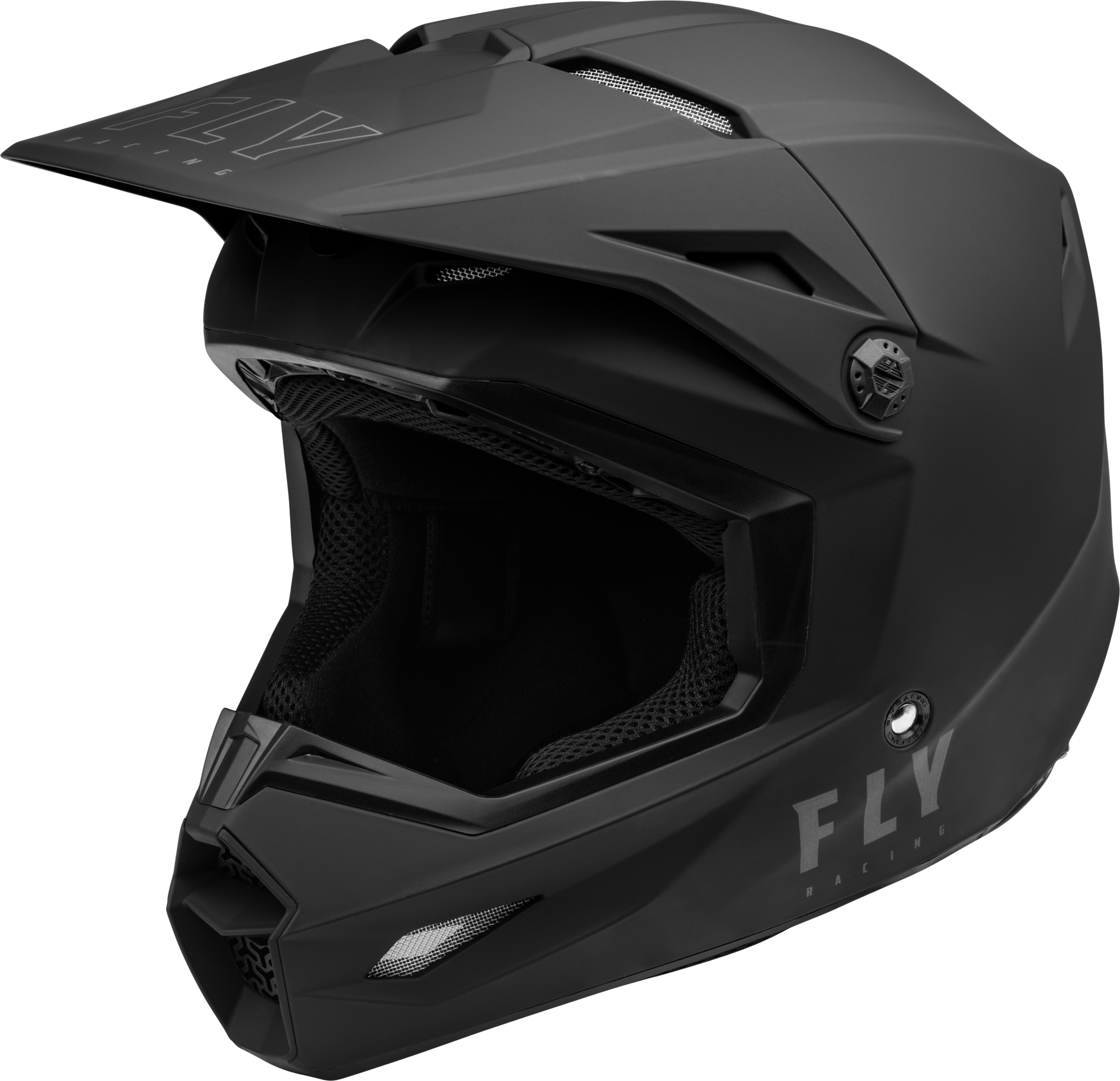 Fly Racing Youth Kinetic Lite Helmet Matte Black (Size Youth Small) – Offroad Safety & Style