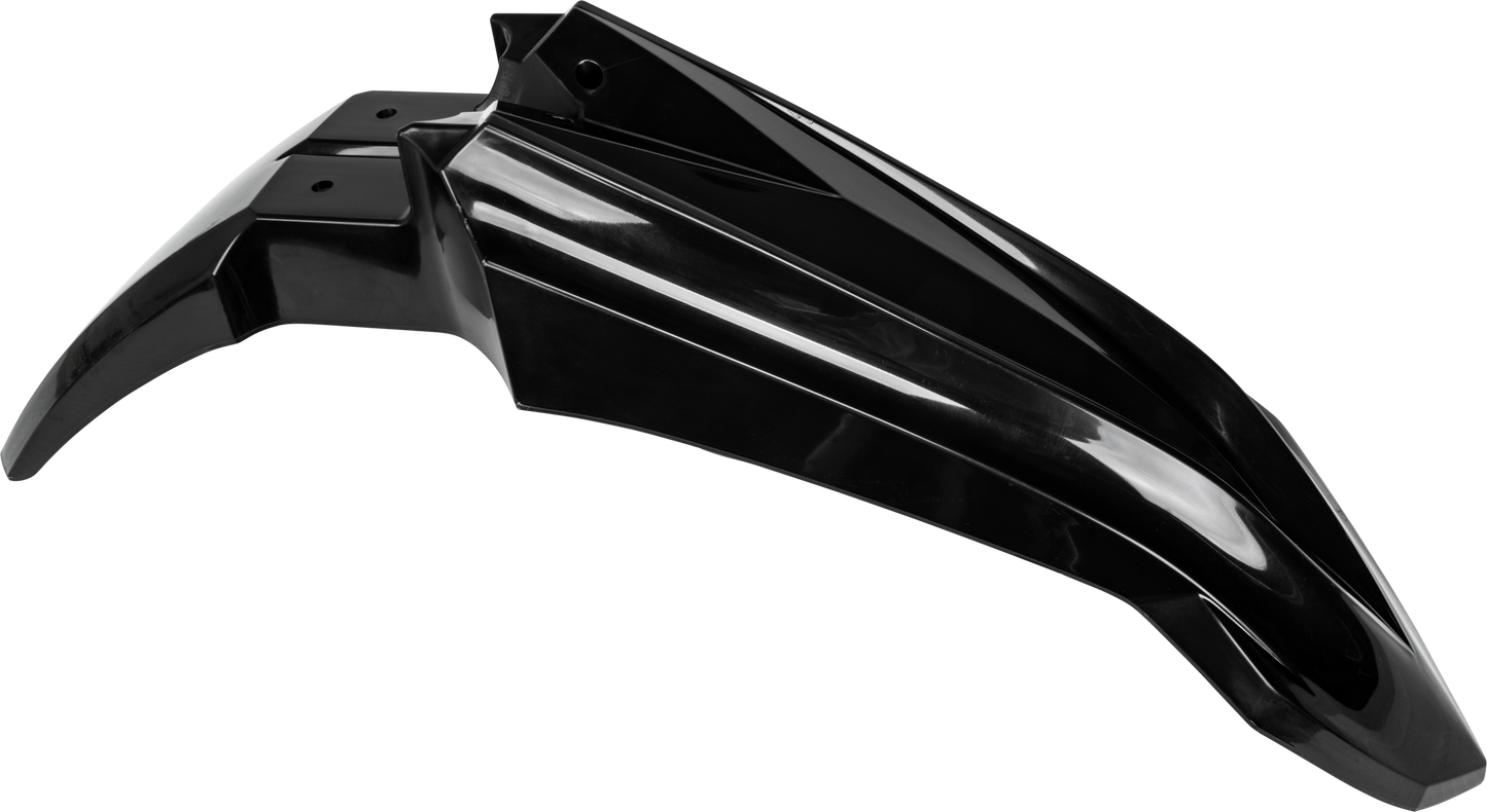 Acerbis Front Fender for Beta 125, 200, 250, 300 RR and RX Models - Black Offroad Body Accessory