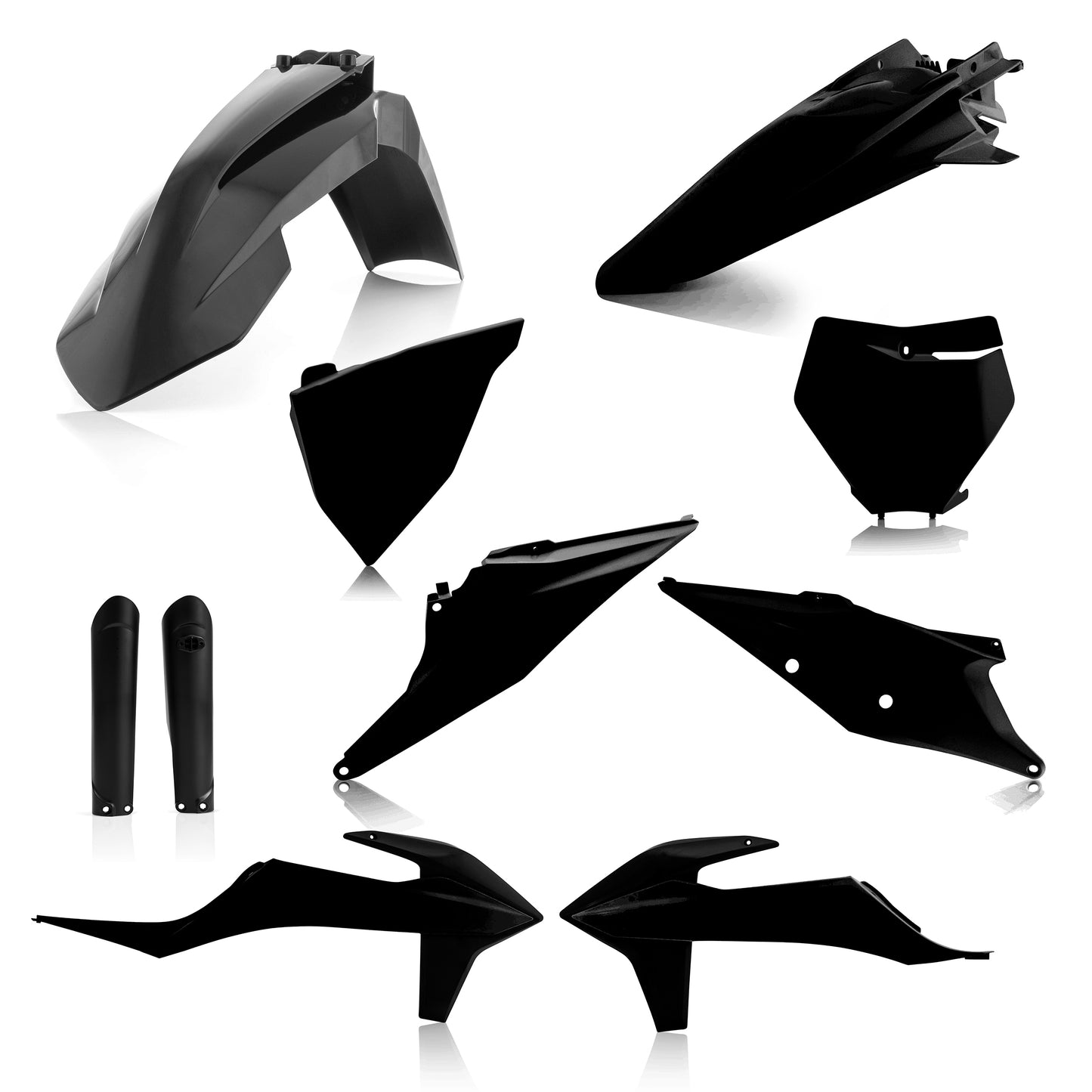 Acerbis Full Plastic Kit Black for KTM 2019-2020 Offroad Models