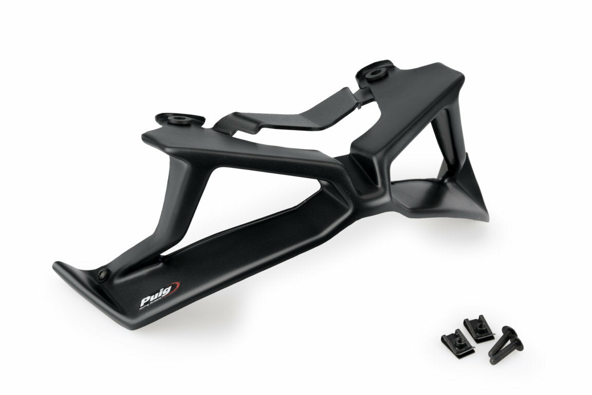 PUIG Downforce Front Spoiler for Yamaha MT-09 - Matte Black Part 3482J