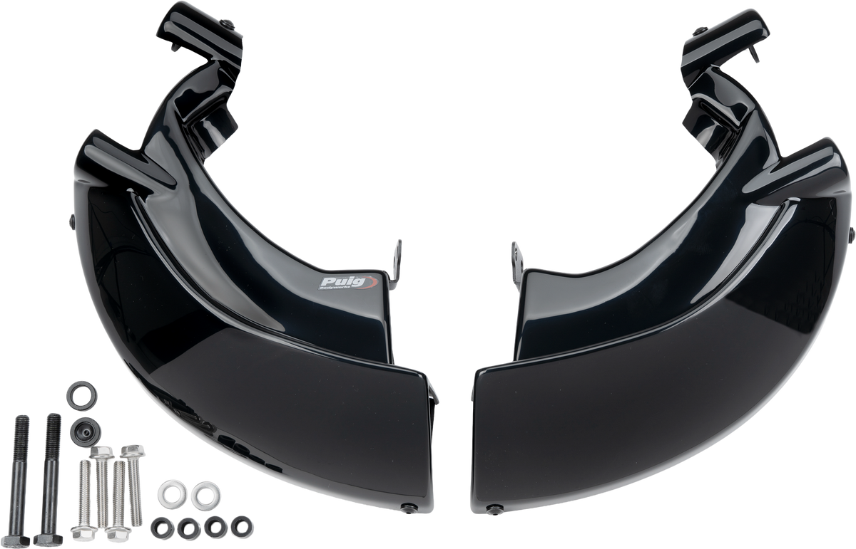 PUIG Brake Cooler Black for Suzuki - Part Number 22405N