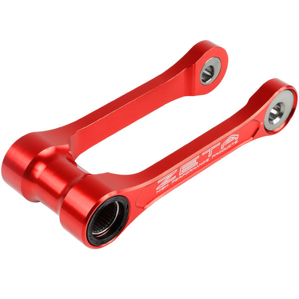 ZETA Adjustable Lowering Link for Honda CRF450 & CRF250R - Red