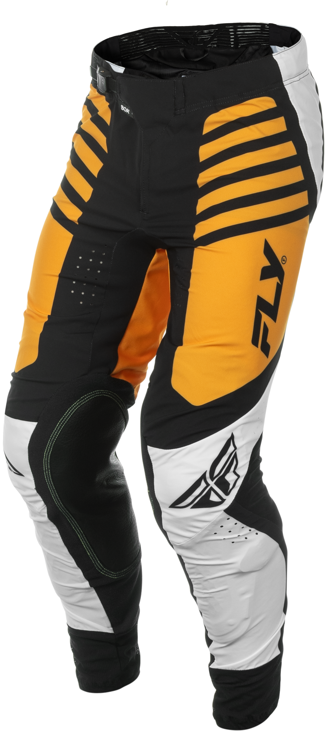 Fly Racing Youth Lite Offroad Pants Size 26 - White, Black & Mustard