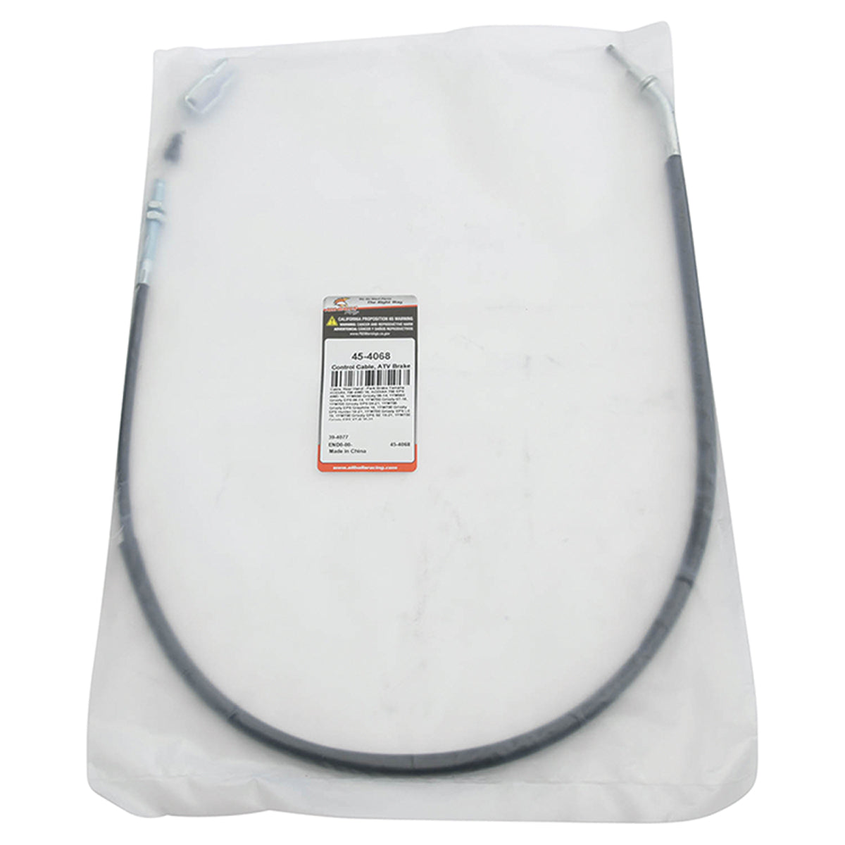 ALL BALLS Rear Hand Brake Cable for Yamaha YFM700, YFM550 Grizzly 4WD Models