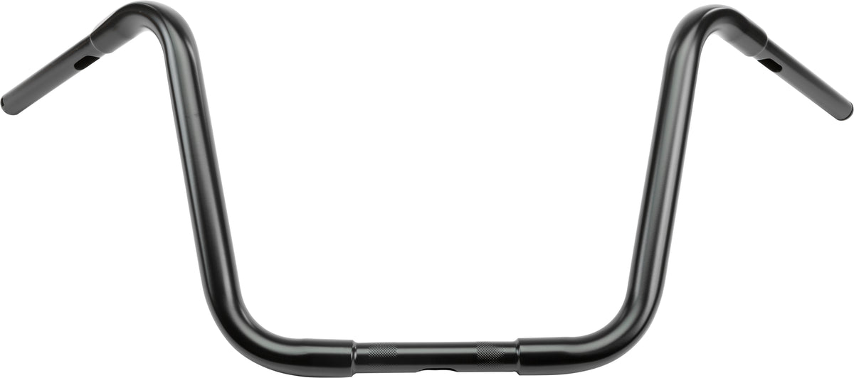 HARDDRIVE 1.25" Ape Hanger Handlebars - 14" Satin Black for V-Twin Models