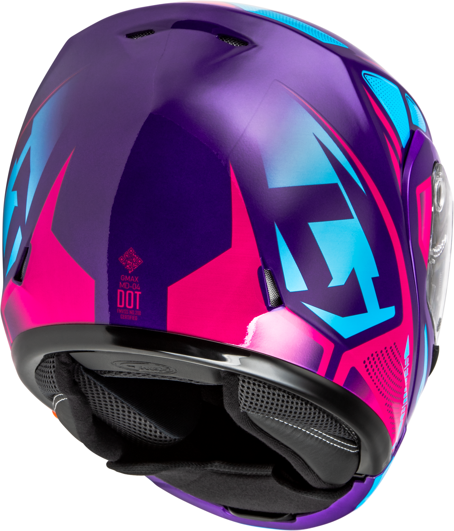 GMAX MD-04 Modular Helmet for Cross-Country Riding - Small, Violet/Pink