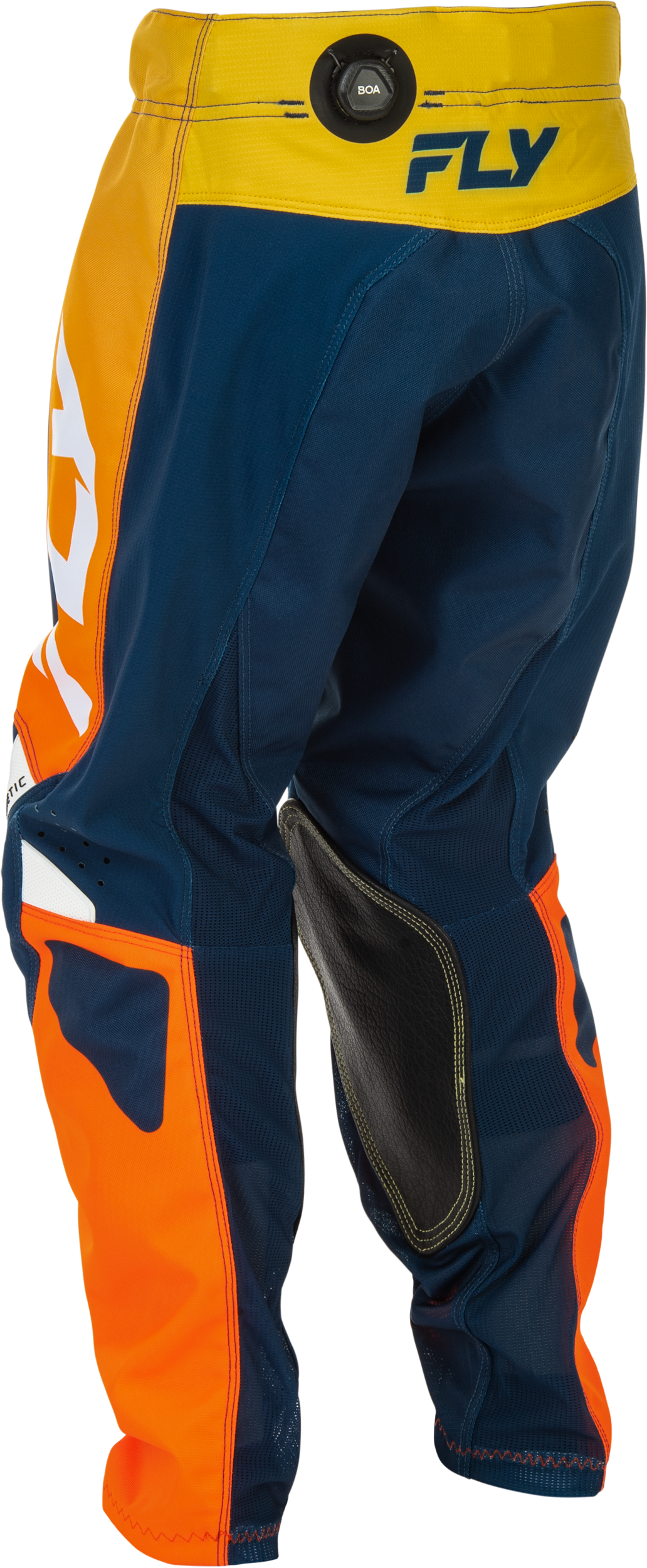 Fly Racing Youth Kinetic Offroad Pants Size 20 Navy/Orange