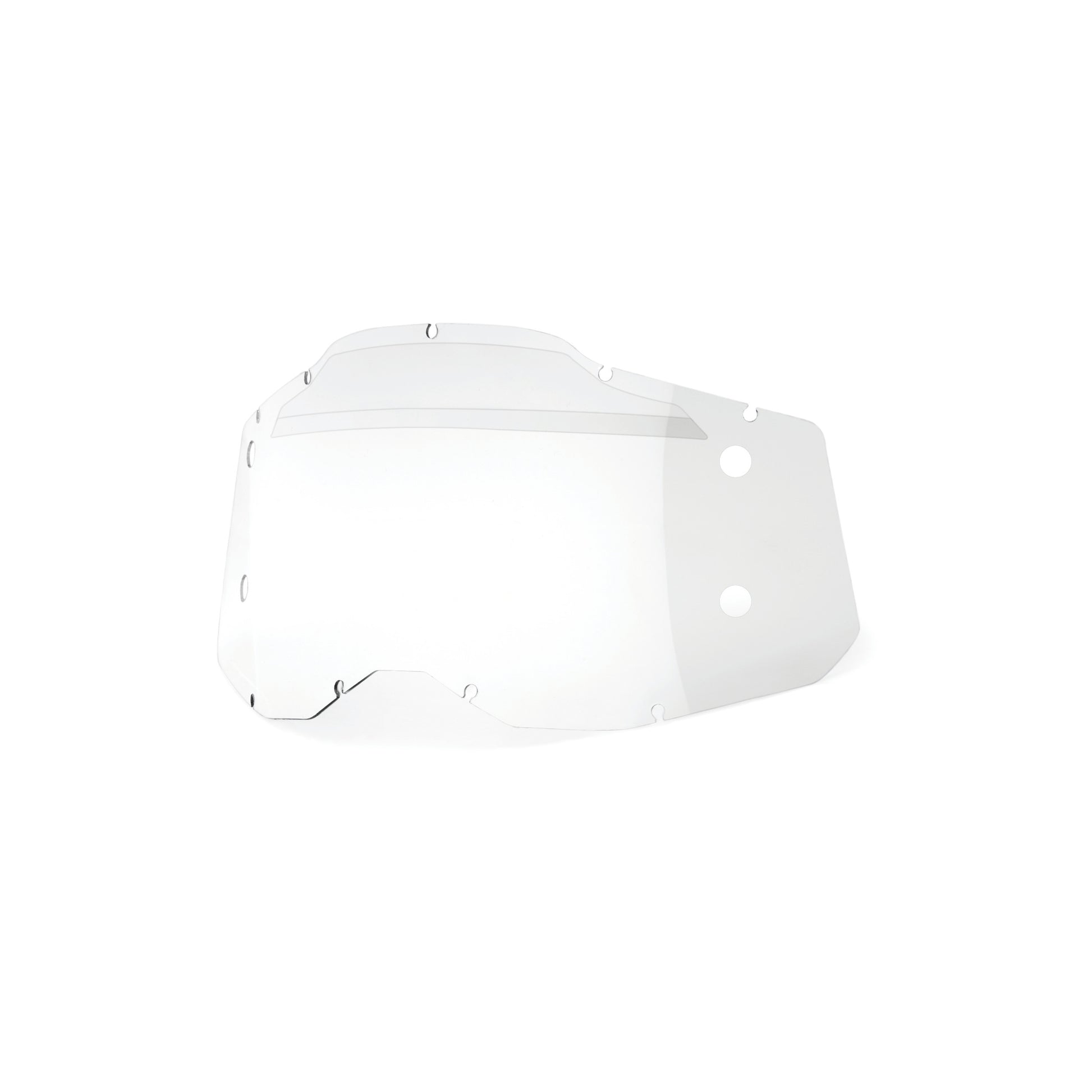 100-Percent Ac2/St2 Forecast Junior Sonic Bumps Clear Lens for Offroad Eyewear