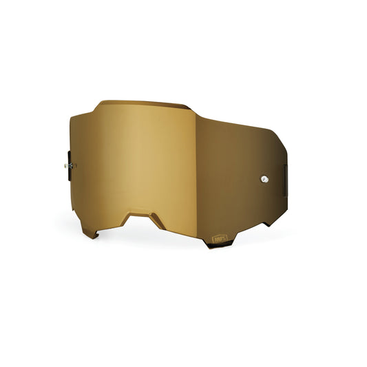 100-PERCENT Armega/Armatic Injected Mirror True Gold Lens for Offroad Eyewear