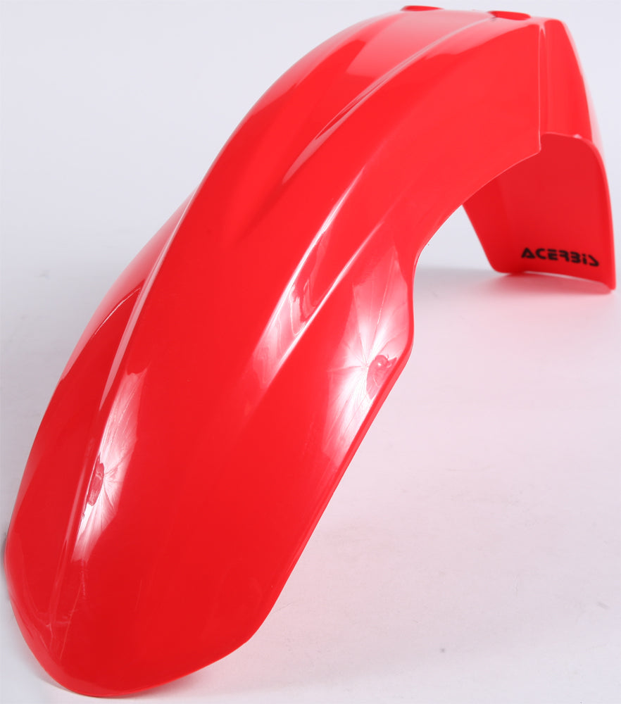 ACERBIS Front Fender for Honda CRF450R and CRF250R – Red Offroad Motorcycle Body Fender