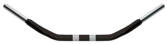 Wild 1 Chubby Savage Black Handlebars with 1-1/4 inch Mounting for V-Twin Motorcycles