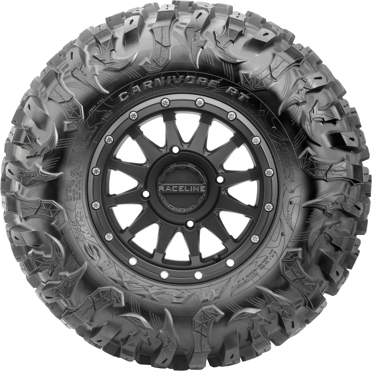 Maxxis Carnivore RT NHs ATV/UTV Tire 26x11R12 with 8-Ply Radial Construction