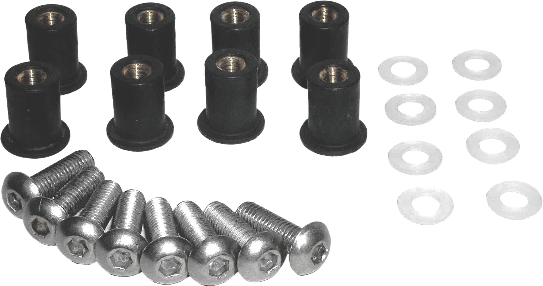 SP1 Windshield Screw Kit for Yamaha Snowmobiles (Part No. SM-06013)