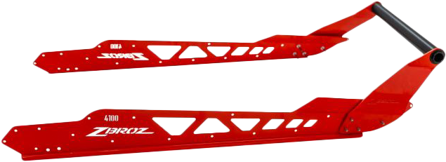 ZBROZ Rear Bumper for Lynx Shredder 4100 Series - Red