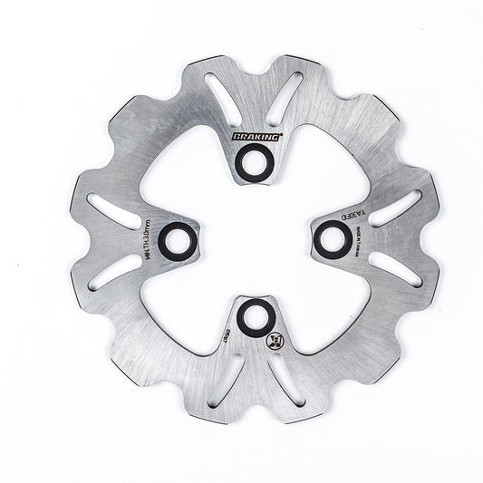 BRAKING Front Wave/Contour ATV/UTV Brake Rotor for Yamaha YFM700R and YFZ450R Models