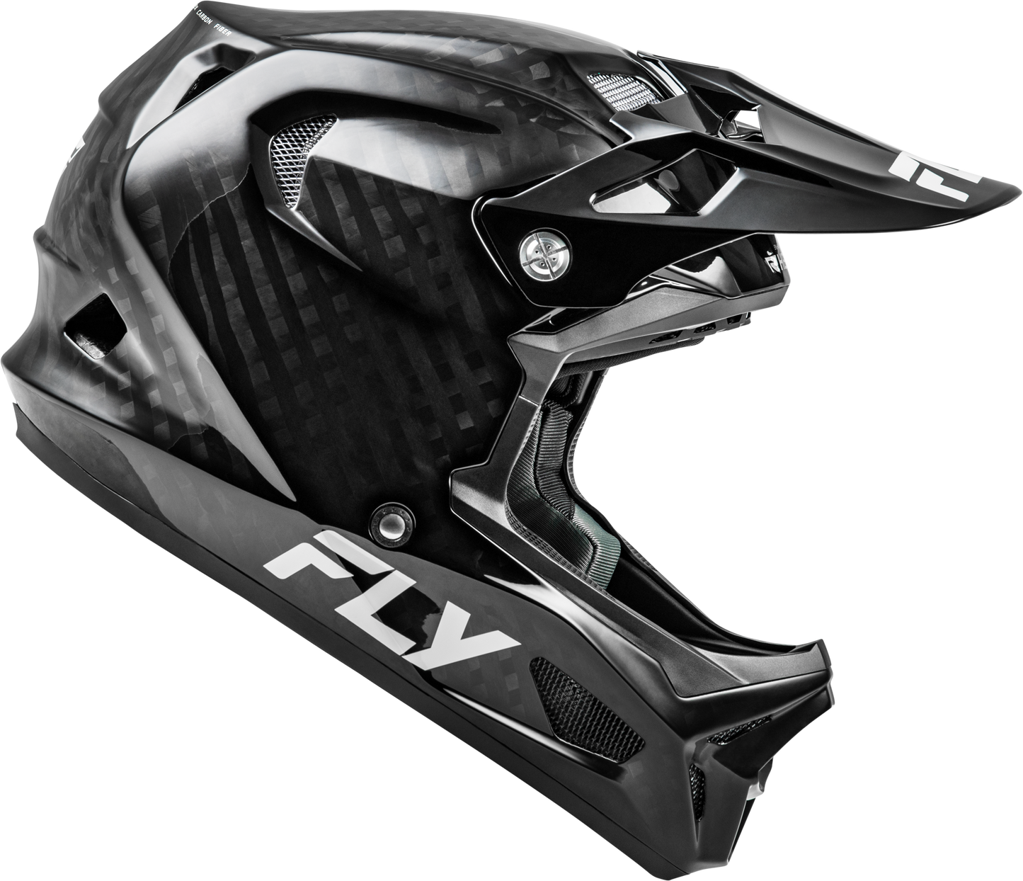 Fly Racing Werx R Carbon Helmet for Adults - Black Carbon, X-Large
