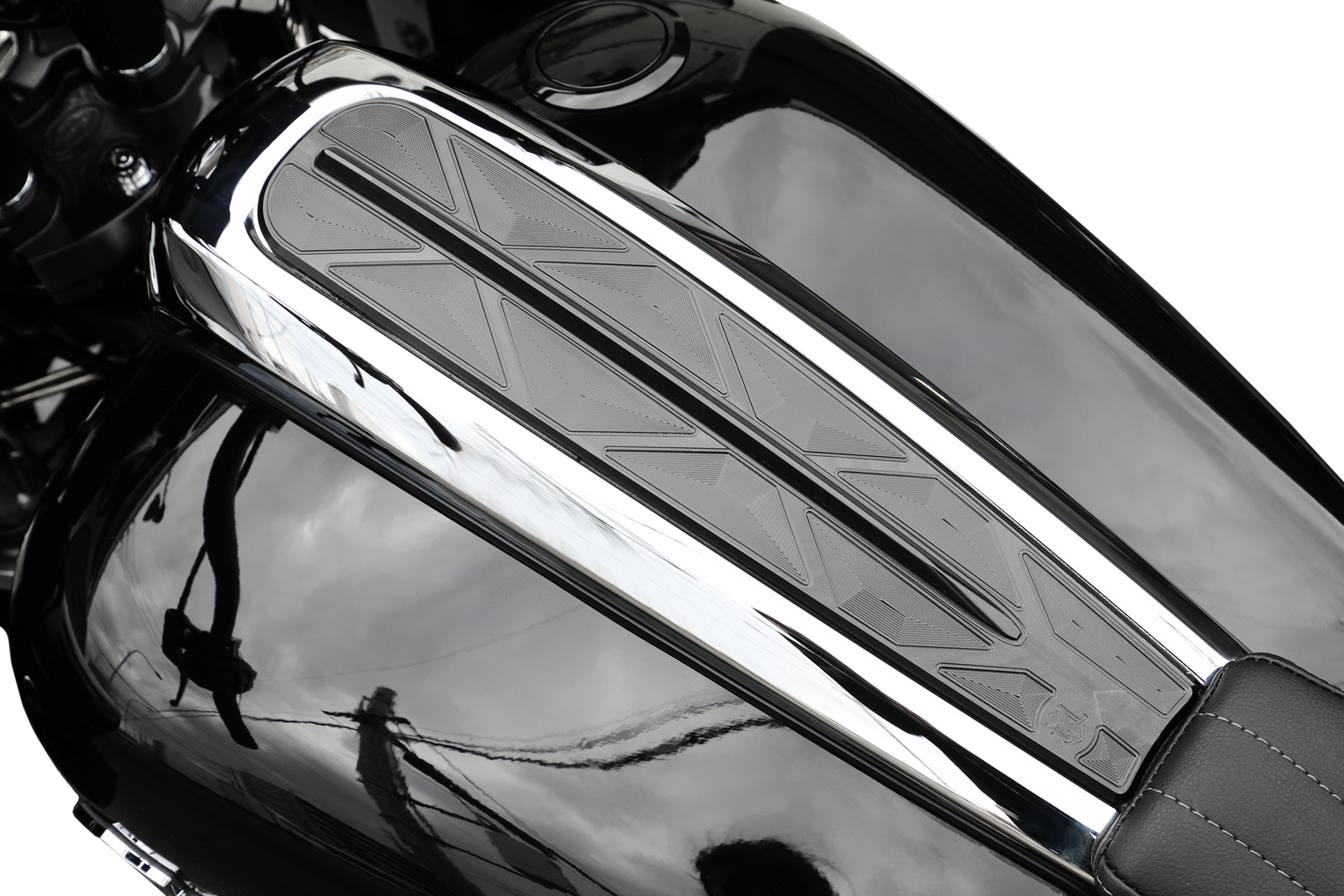 KENS FACTORY Dash Insert Single Groove for Harley Davidson Road Glide Models