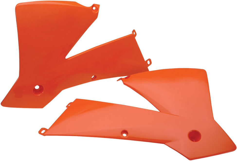ACERBIS Radiator Shrouds Orange for KTM 250 SX, 450 SX-F, 400 EXC, 525 EXC - Front Offroad Body Part