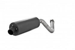 MBRP Part No. AT-6704SP Single Slip-On System with 4.25-Inch Sport Muffler for Arctic Cat Prowler 650 & XT