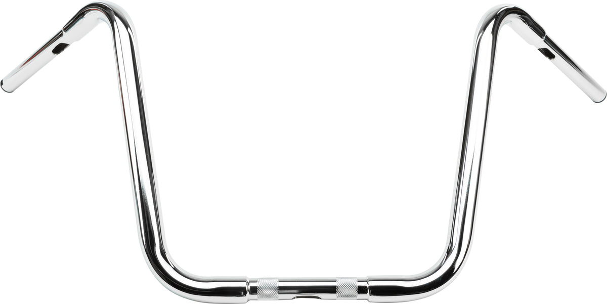 HARDDRIVE 1.25-inch Ape Hanger Handlebars with 16-inch Rise in Chrome for V-Twin Models