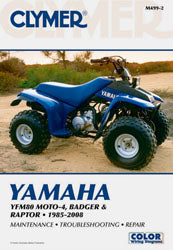 CLYMER Repair Manual for Yamaha Badger and YFM80R Raptor (2002-2008)