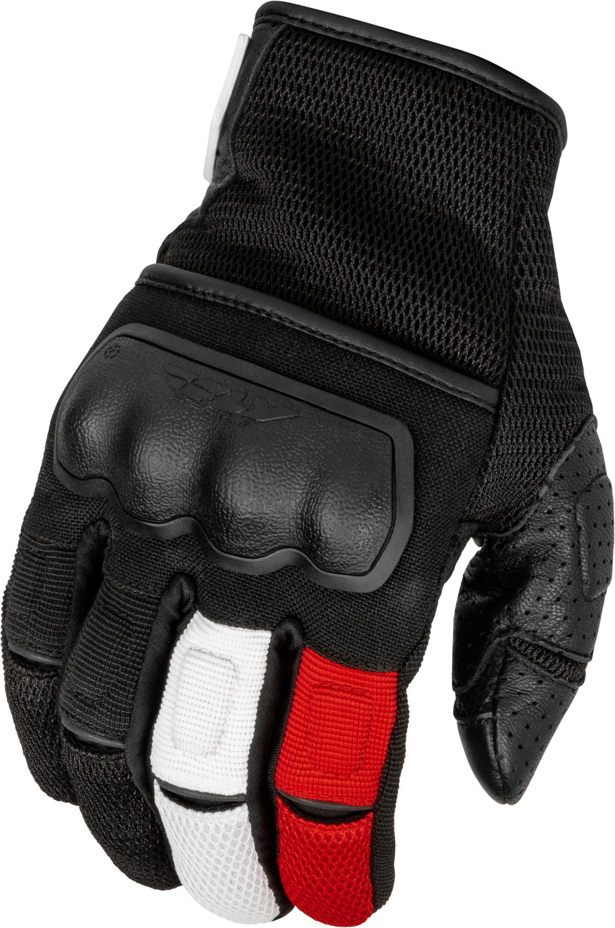 Fly Racing Coolpro Force Gloves 2X-Large Black/White/Red - Street Cold Weather Gloves