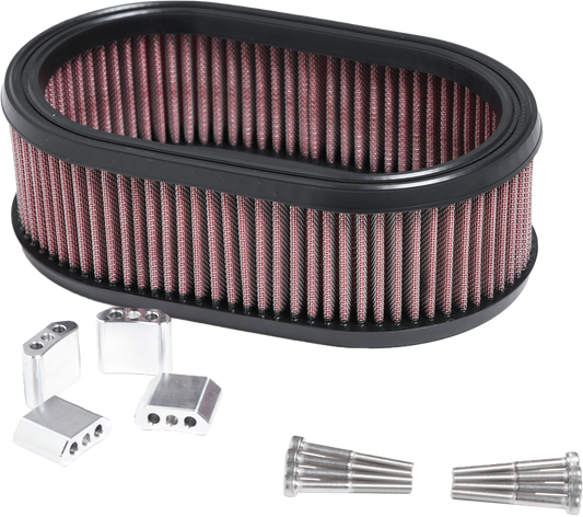KENS FACTORY NXT-HIM Hi-Flow Air Filter Kit for V-Twin Engines