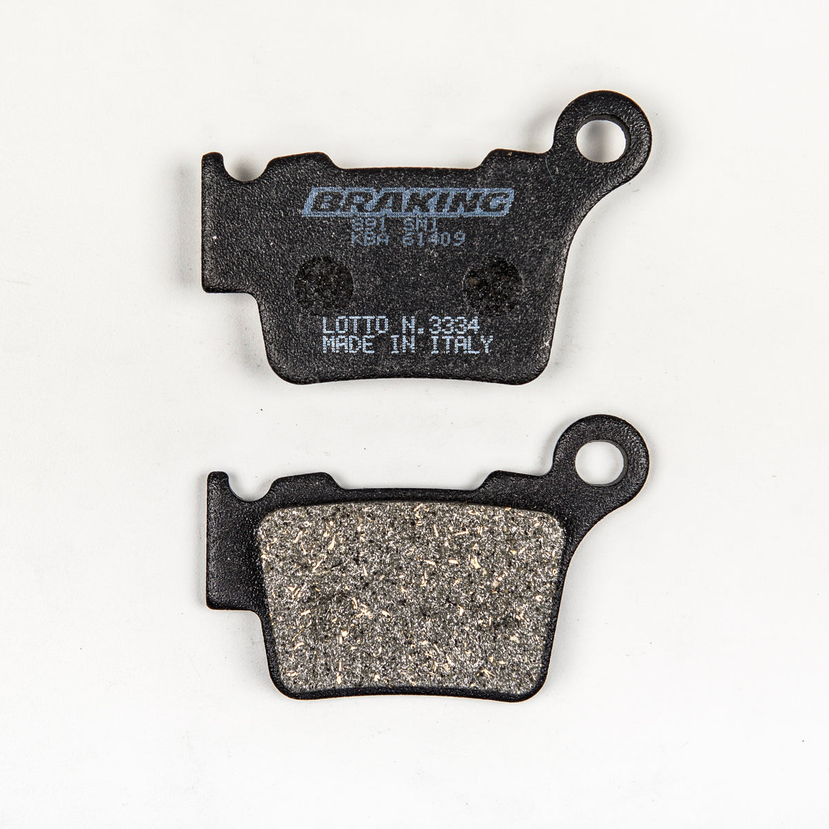 BRAKING Offroad Semi Metallic Brake Pad Set for KTM 350 SX-F and Husqvarna TC 250R – Part Number 891SM1