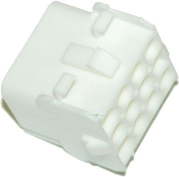 NAMZ Custom Cycle AMP Mate-N-Lock 12-Wire Cap Connector for Motorcycle Electrical Systems