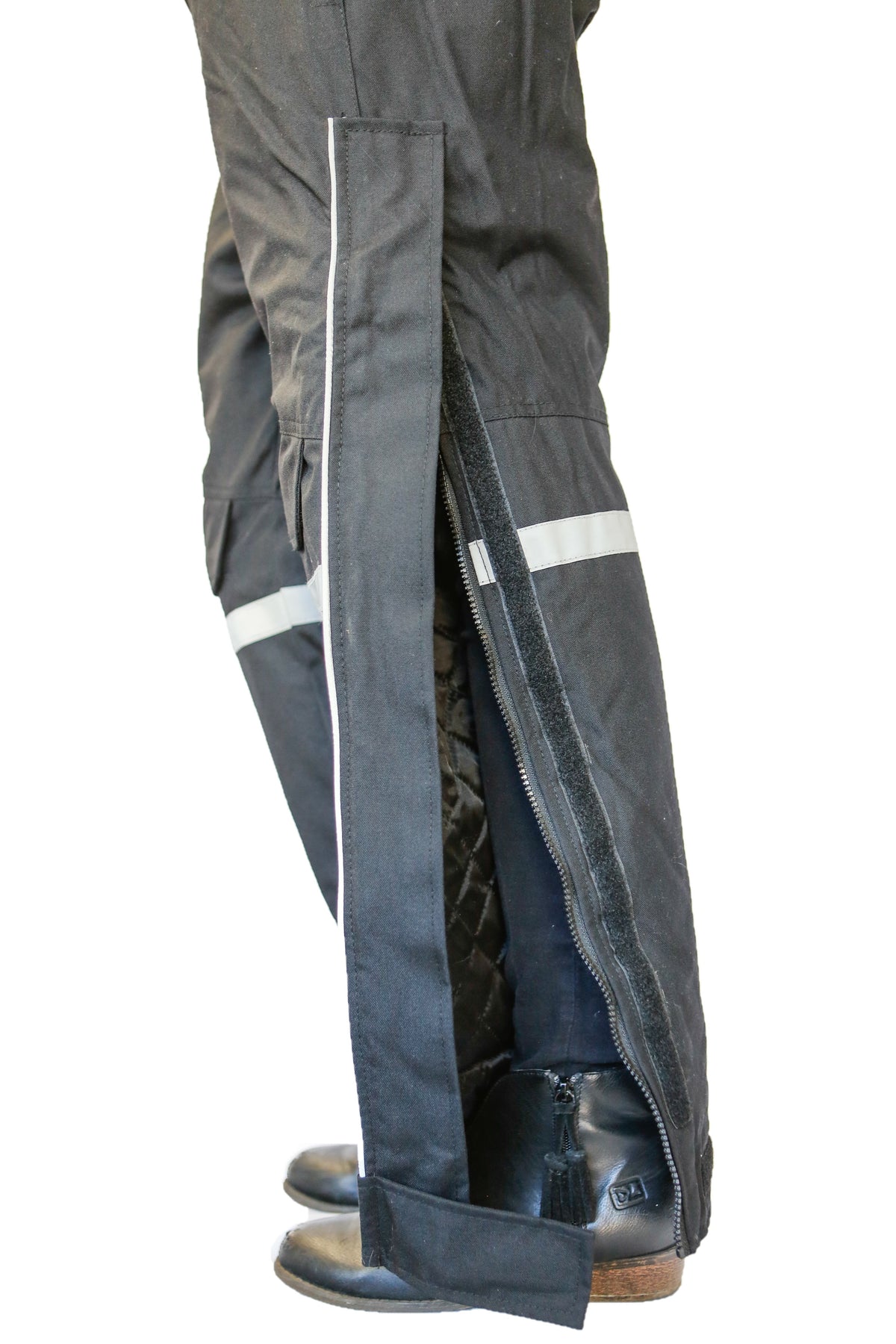 California Heat 12V Streetrider Outer Pants Black Small – Heated Electric Clothing for Cold Weather Comfort