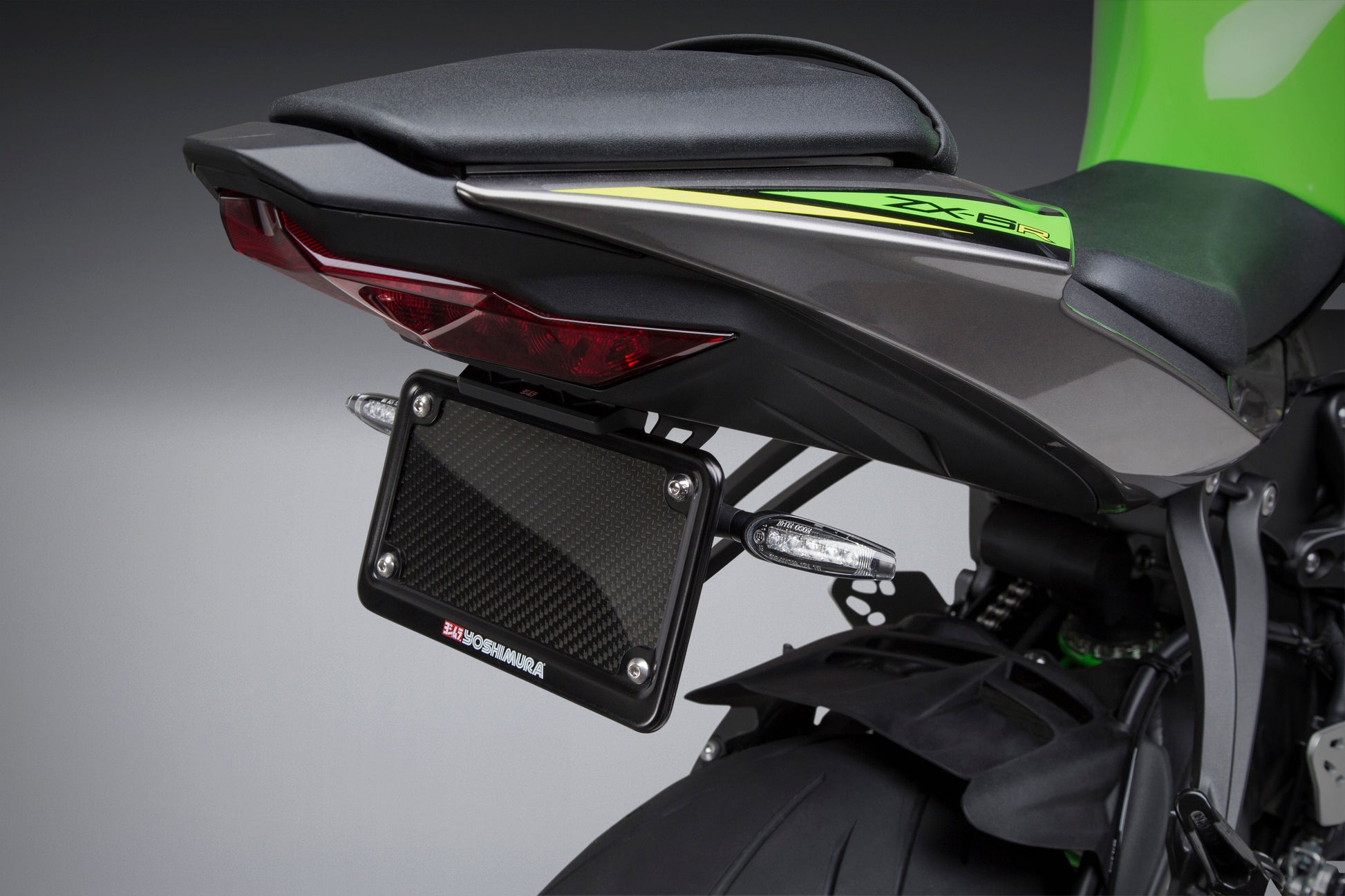 Yoshimura Fender Eliminator Kit for Kawasaki ZX-6R 2019 – Sleek Race Look with LED Lighting